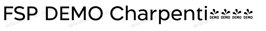 FSP DEMO Charpenti字体转换 FSP DEMO Charpenti字体转换